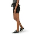 thumbnail image 3 of Lee Women's High Rise Relaxed Fit Drawstring Shorts, 3 of 6