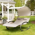 thumbnail image 2 of Double Chaise Rocker - Steel, 2 of 8