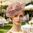 thumbnail image 6 of SAWOBUUN Women Elegant Fascinator Hat Vintage Floral Mesh Headpiece, 6 of 6