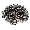 thumbnail image 2 of 100 Unids Remaches de Cono Metálico Sunnimix Negro para Ropa Bolsos Sombreros, 2 of 8