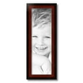 thumbnail image 2 of ArtToFrames 7" x 22" Matte mahogany Diploma Picture Frame, 7x22 inch Brown Wood Poster Frame (WOM-5108), 2 of 7