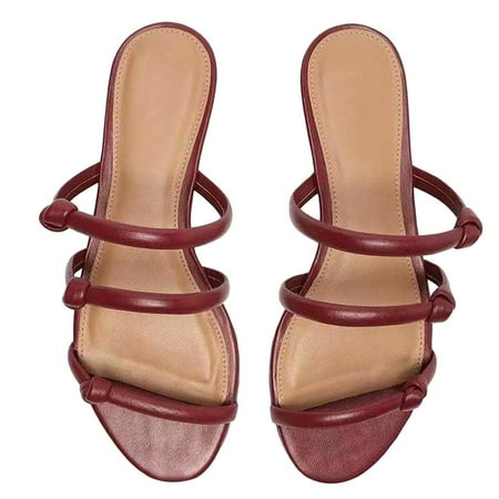 

Summer Ladies Breathable Cloth Slippers Sandals Casual Flat Women s Shoes