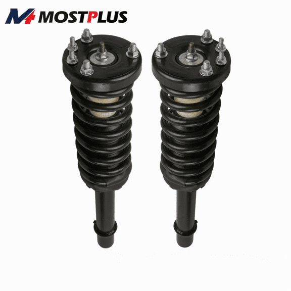 MOSTPLUS Set(2) Front Complete Struts Assembly w/ Coil Spring for 2003-2007 Honda Accord