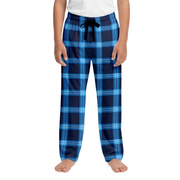 JFTTX Toddler Girls Plaid Pants Wide Leg Pants for Girls Elastic Waist Drawstring Fall Baggy Trousers with Pockets