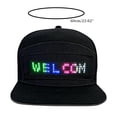 thumbnail image 3 of TINZ Yoyoway LED Rolling Display Hat LED Rolling Display Hat LED Display Hat Rolling LED Display Hat Senior Visor Mesh Visors No Headache Visor Women, 3 of 9
