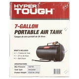 Hyper Tough 7 Gallon Portable Air Carry Tank. 140 Max Psi. Hose and Air ...