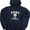 Navy blue, variant on FDNY Hoodie Sweatshirt New York City Fire Department Screen Printed Shield 2...