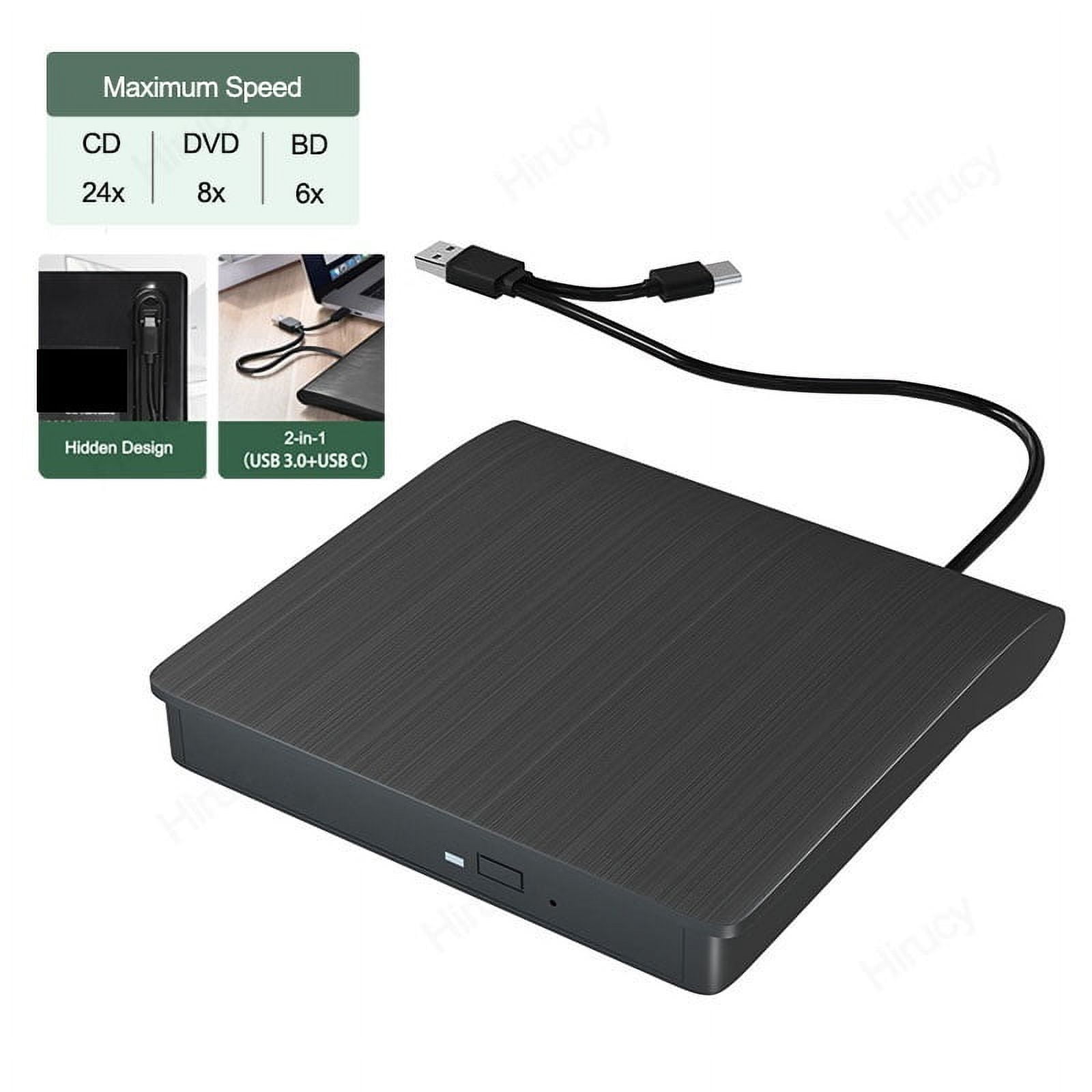 External DVD Drive USB3.0 Type C External Optical Drive /CD/DVD-RW