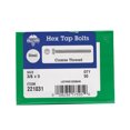 thumbnail image 2 of Hillman 3/8" Zinc Plated Steel Hex Tap Bolt, 2 of 2