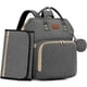 thumbnail image 1 of Mochila para pañales ROSEGIN para bebé, grande, impermeable, gris, 1 of 8