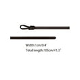 thumbnail image 3 of INSPIRE CHIC Women's Leather Belt Fashion Knotted Waist Belt for Dress Coffee, 3 of 5