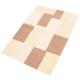 thumbnail image 4 of ECARPETGALLERY 4'7" x 6'7" Transitional Collage Handmade Area Rug for Living Room, Dining Room and Bedroom in Brown, 4 of 9