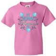 thumbnail image 3 of Inktastic My Nonna Loves Me with Flowers and Hearts Youth T-Shirt, 3 of 5