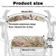 thumbnail image 6 of HELLHERO Seat & Backrest Covers Anti-Slip Cover for Parks Street Scenes Home Walker Rollator Seat Back Cover, 6 of 7
