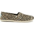 thumbnail image 2 of Toms Alpargata Women's Lightweight Canvas Slip On Trainers In Zebra Size 5.5, 2 of 6