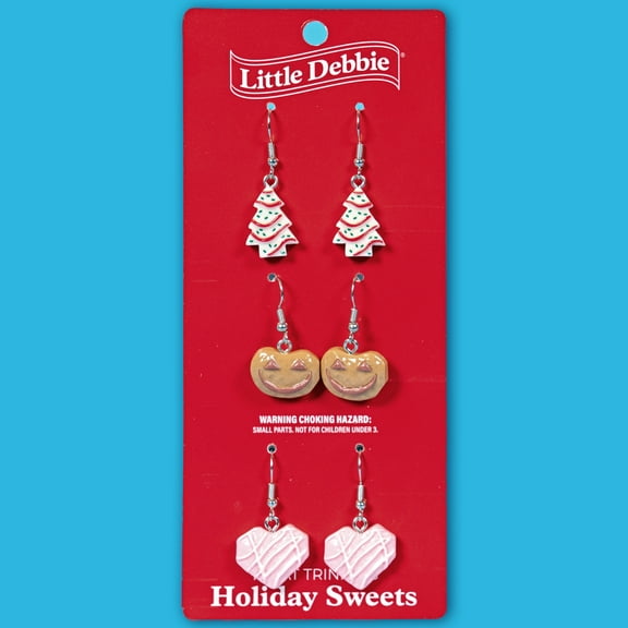 Little Debbie Holiday Sweets Earring Set