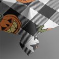 thumbnail image 4 of Checkered Halloween Pumpkin Pattern Rectangle Tablecloth 60"x120",Waterproof Polyester Rectangle Table Cloth, Wipeable Spillproof Polyester Tablecloth for Dining, Camping, Indoor and Outdoor, 4 of 6