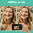 thumbnail image 4 of Vlogging Camera 4K Digital Cameras 48MP for Photography Autofocus 16X Digital Zoom for YouTube with 32GB Card, 4 of 13