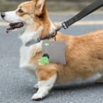 thumbnail image 4 of Dog Treat Pouch,Portable Dog Training Treat Bag | Leakproof Clip-On Design with Built-In Waste Bag Dispenser | Auto Closing Dog Walking Bag for Puppy Travel or Outdoor Use,Gray, 4 of 9