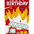 thumbnail image 4 of Firefighter Themed Happy Birthday Banner Background Decorations for Birthday Party Photography Props Backdrop Party Supplies Kids Celebration Decor, 4 of 8