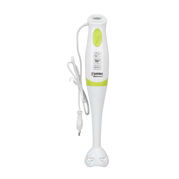 170W Mini Electric Handheld Blender Stainless Steel Blade Drink Mixer Whisk for Ice Fruit
