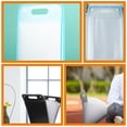 thumbnail image 2 of LABELEPH 2-Pack White Shape File Pocket Organizer for Office and School, Durable Document Holder 15.72 x 10.41 x 0.71 inches, 2 of 8