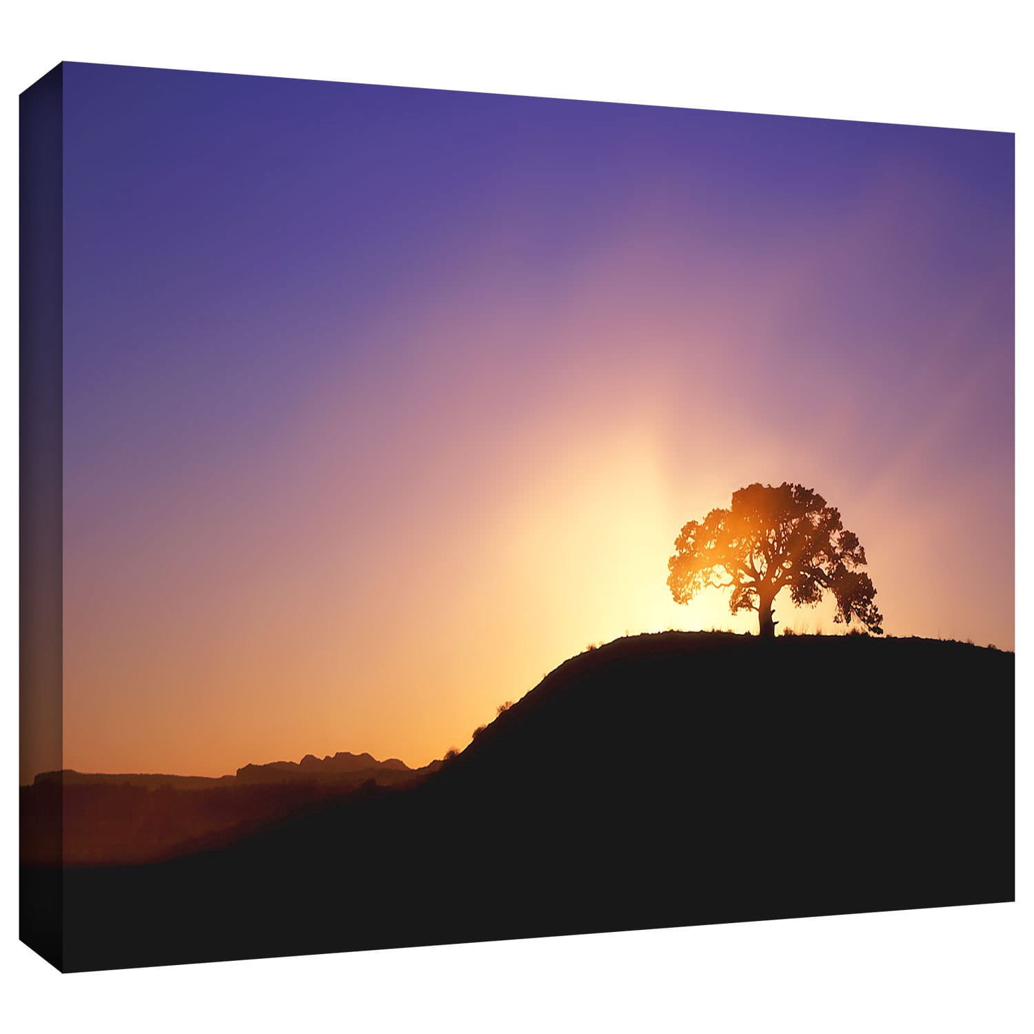 Dean Uhlinger "Dust Cloud Sunset" Gallery-Wrapped Canvas
