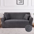 thumbnail image 2 of Fundas de sofá elásticas para sala de estar, cubierta geométrica para sillón Loveseat, para esquina en forma de L, necesita pedir 2 piezas, 2 of 4