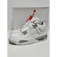 thumbnail image 2 of Ni - ke Size 7.5 - Jordan 4 Retro Mid White Oreo, 2 of 5
