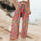thumbnail image 1 of WILLBEST Pantalones Casuales elegantes para Mujer, de Corte Ajustado, Cintura Alta, Pierna Ancha, para Comodidad y Versatilidad Diarias. Grande, 1 of 6
