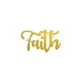 thumbnail image 1 of Central Coast Designs FAITHSCRIPT-24GLD 16 x 24 in. Faith Script Steel Laser Cut Wall Art, Gold, 1 of 1