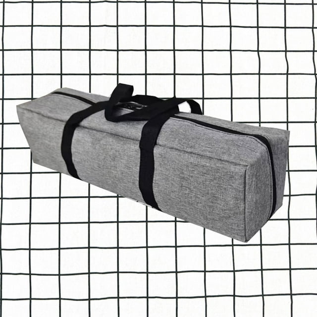 Bolsa para toldo de tela Oxford gruesa con cremallera, bolsa de almacenamiento para tienda de campaña, colchoneta, silla plegable, cojín, sombrilla de 100x20x20cm
