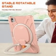 thumbnail image 6 of Shockproof Case for iPad Air 4 Case 10.9 Inch 2020, Heavy Duty Stand Anti Scratch Drop-Proof Protection Kids Case with Hand Shoulder Strap Pencil Holder for iPad 10.9 Inch 2020/iPad Pro 11 inch, 6 of 6