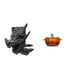 thumbnail image 1 of Figura decorativa de mesa, sujetalibros, estantes, estatua, sujetalibros, dulcero de cristal con tapa, tarro de dulces decorativo, material de resina, 1 of 8