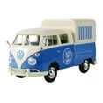 thumbnail image 2 of Volkswagen Type 2 (T1) Pickup Food Truck Cream and Blue 1/24 Diecast Model Car by Motormax, 2 of 4