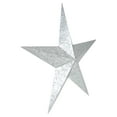 thumbnail image 2 of VHC Brands Patriotic Faceted Metal Star Galvanized Wall Hanging 24x24, Independence Day Decor, American Star Design, Distressed Appearance Metal Wall Hanging, Star Shape, Country, Metal Grey, 2 of 6