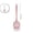 Pink, variant on Silicone Cooking Spatula Slotted Heat Resistant Kitchen Utensils, Small Silicone Slotted Spatula for Fish, Eggs, Pancakes