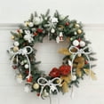 thumbnail image 4 of Champagne Gold Glitter Rhinestone Plastic Bows with Tie for Christmas Wreath Gift Wrapping Party Decor, 4 of 5