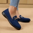thumbnail image 5 of Mepaouo Women's Slip on Loafers Comfortable Dressy Walking Flats Suede Driving Work Moccasins Shoes, 5 of 8