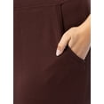 thumbnail image 5 of Athletic Works Women's Plus French Terry Athleisure Capri Jogger Pants, size 1X-5X, 5 of 8