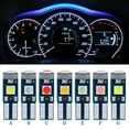 thumbnail image 4 of Almencla Car Motorcycle LED Dashboard Light T5 3SMD Indicator Fit for Reading Lights white, 4 of 8
