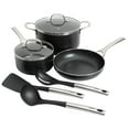 thumbnail image 1 of Oster Palladium 8 Piece Aluminum Nonstick Cookware Combo, 1 of 8