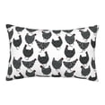 thumbnail image 3 of Salouo Retro Rooster Print Print Pillow Case Cover,Wrinkle-Free Bed Pillow Cover Pack of 1 Home Decor Fade-Resistant and Stain-Resistant ,Pillows Not Included -14"x20", 3 of 8
