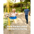 thumbnail image 7 of Plastic Swing, Indoor Outdoor Flat Bench Seat with Adjustable Nylon Hanging Rope for Kids and Adults, Childhood Rope Swing-Tree, Backyard Swinging Toy, 7 of 7