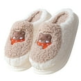 thumbnail image 3 of Vedolay House Slippers for Men Plush Lined House Slippers Slip-On House Shoes Indoor B,41, 3 of 4