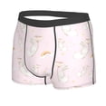 thumbnail image 2 of Wukai Rainboe And Rabbit Print Men’s Underwear Breathable Boxer Briefs,&nbsp;Moisture Wicking & Breathable-Large, 2 of 7