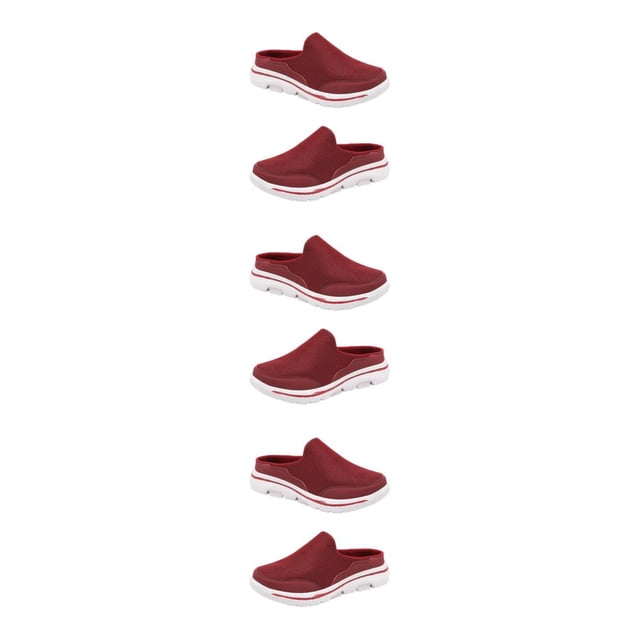 Sonducket 1 par de chanclas de cubierta de malla de estilo informal portátil para mujer, zapatillas de verano de diseño Simple para niñas, Type1 NO1