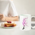 thumbnail image 3 of Taza Térmica Que Cambia de Color, Regalo Romántico para Parejas, Diseño Sensible Al Calor, Flores Reactivas a La Temperatura, Perfecta para San Valentín, Cerámica Resistente, 350 Ml, 3 of 7