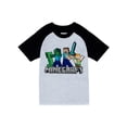 thumbnail image 2 of Minecraft Boys Short Sleeve Top and Pant Pajama Set, 2-Piece, Sizes 4-16, 2 of 3