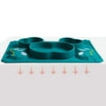 thumbnail image 3 of 1pc Silicone Divided Plate Portable Non Skid Suction Baby Dinner Plate Bowl, 3 of 7